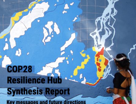 COP28 Resilience Hub Synthesis Report_Cover Page