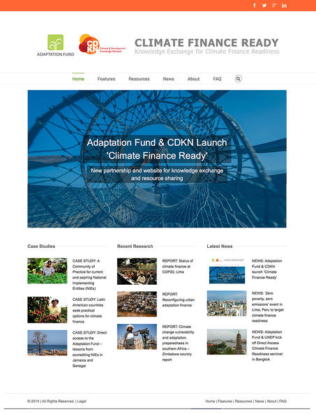 Adaptation Fund and CDKN launch 'Climate Finance Ready' | Climate ...