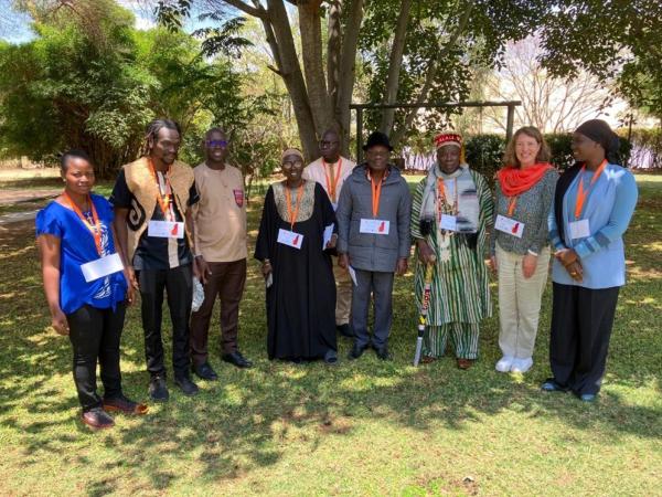 SURVIE NGO Staff and traditional knowledge holders attended an international knowledge exchange workshop with other CDKN partners in Kenya in September 2025.  Credit: CDKN.