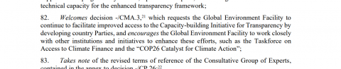 COP26 Catalyst mention in the Glasgow Climate Pact no2