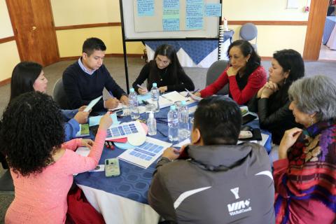 Gender training in Quito2