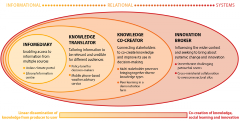 Spectrum of Knowledge Broker Roles