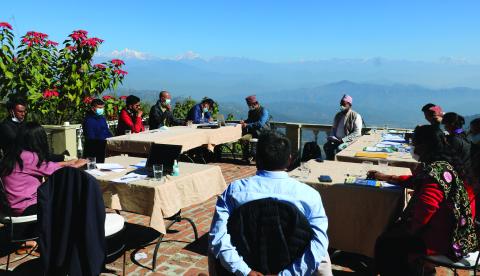 Review and reflection meeting in Dhulikhel as part of Pani Chautari_credit SIAS