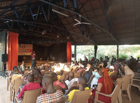 Public Slam event in Garoua (Courtesy of Grand Slam National)