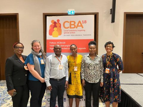 Co-hosts at the CBA18 intersectionality session