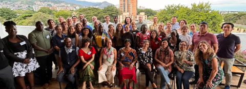 Group photo from the multi-actor dialogue in Cali, Colombia