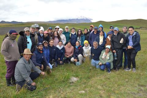 © Dayana Lema, FFLA / Visita de campo en la comunidad El Pedregal en el marco del Encuentro de Fondos de Agua de Colombia, Perú y Ecuador / El Pedregal, Machachi - Ecuador.