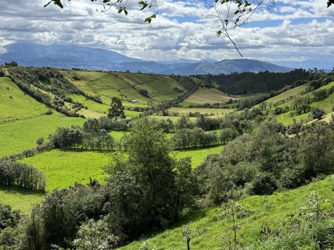 © Dayana Lema, FFLA / Visita de campo en la parroquia Pintag, en el marco del intercambio de experiencias entre los Fondos de Agua FONAG y FORASAN / Pintag, Ecuador.