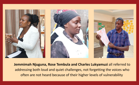 Jemmimah Njuguna, Rose Tembula and Charles Lukyamuzi