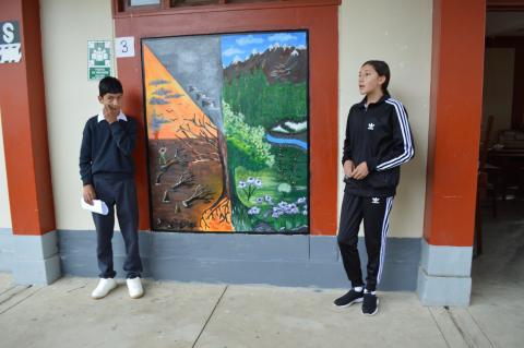© FFLA / Concurso de murales en la Institución Educativa “Remberto de Jesús Pardo Ochoa” en Espíndola, Ayabaca - Perú