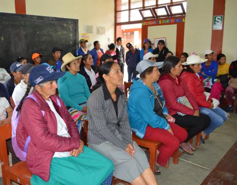 © FFLA / Encuentro de Mujeres de la Comunidad Campesina de Samanga en Espíndola, Ayabaca - Perú