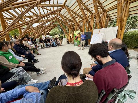 Participants at the Global Ethical Stocktake dialogue, Quito - Ecuador, courtesy of  Dayana Lema