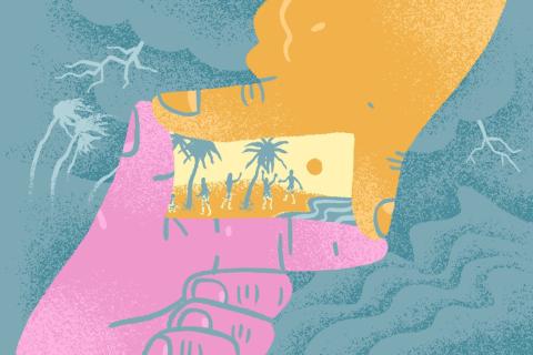 illustration by artist Saba Taghvai
