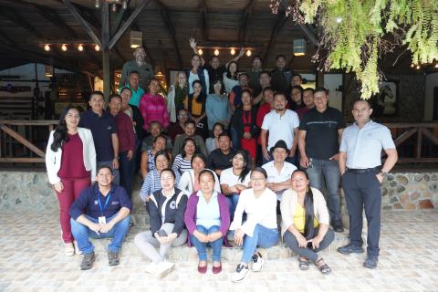 © Pamela Burbano, FFLA / Taller de evaluación y cierre del proyecto “Promoviendo la sostenibilidad de la Chakra Amazónica como mecanismo de adaptación climática comunitaria” / Tena, Ecuador.
