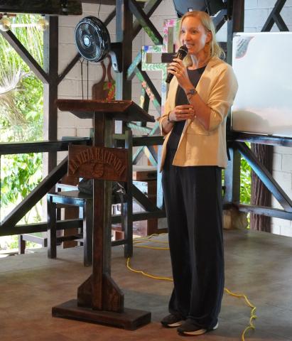 © Pamela Burbano, FFLA / Taller de evaluación y cierre del proyecto “Promoviendo la sostenibilidad de la Chakra Amazónica como mecanismo de adaptación climática comunitaria” / Tena, Ecuador.